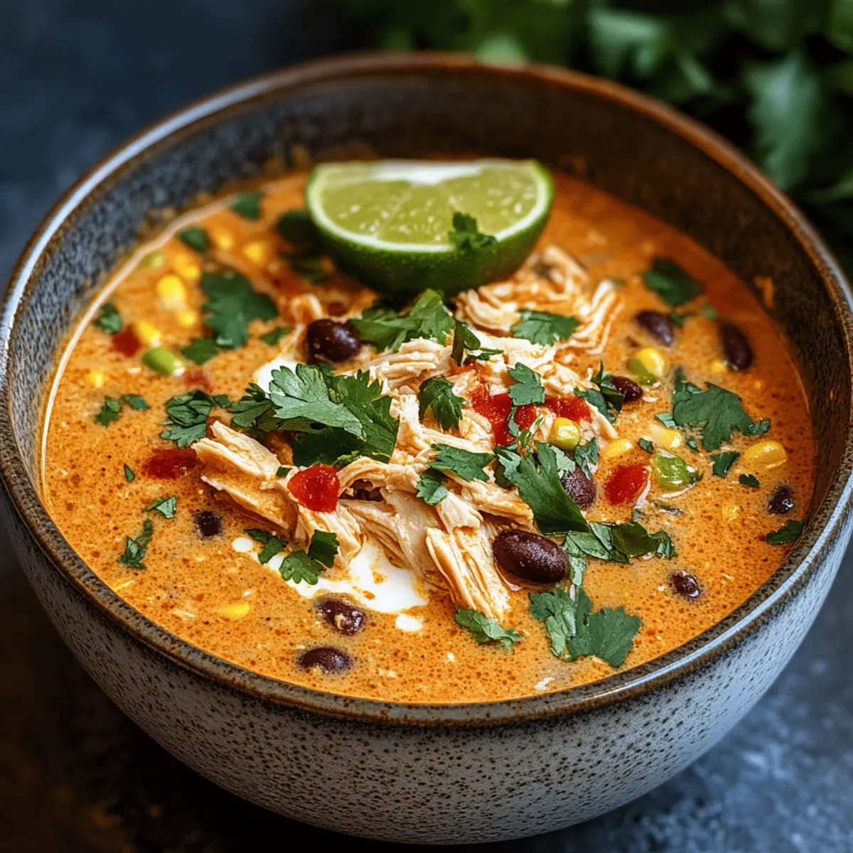Chicken Enchilada Soup