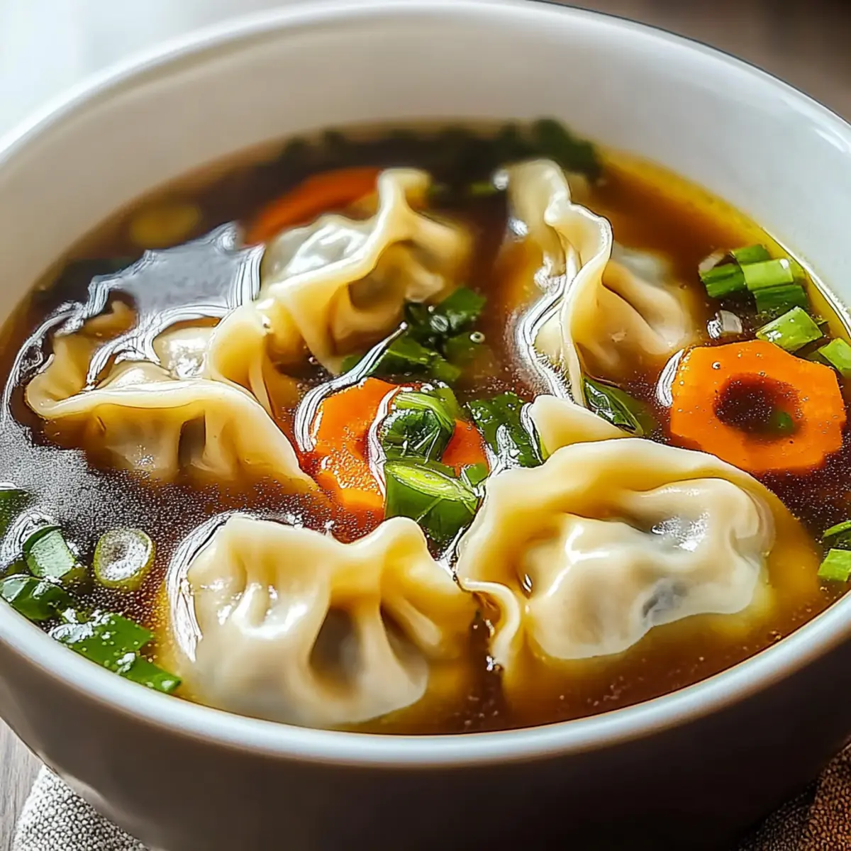 Potsticker Soup