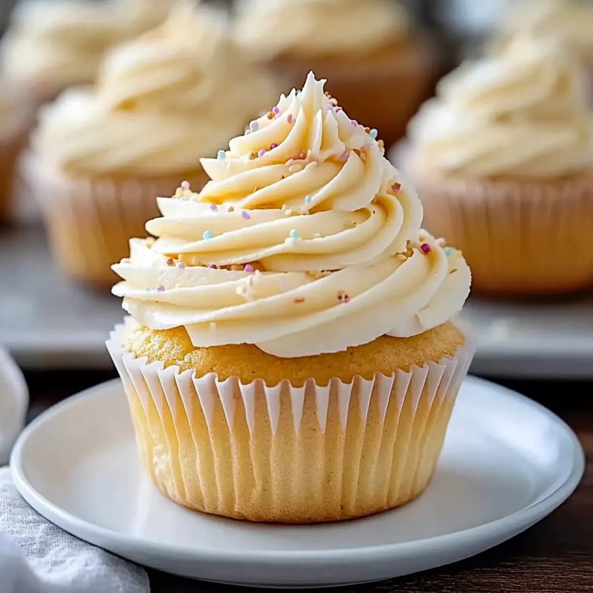 Classic Vanilla Cupcakes