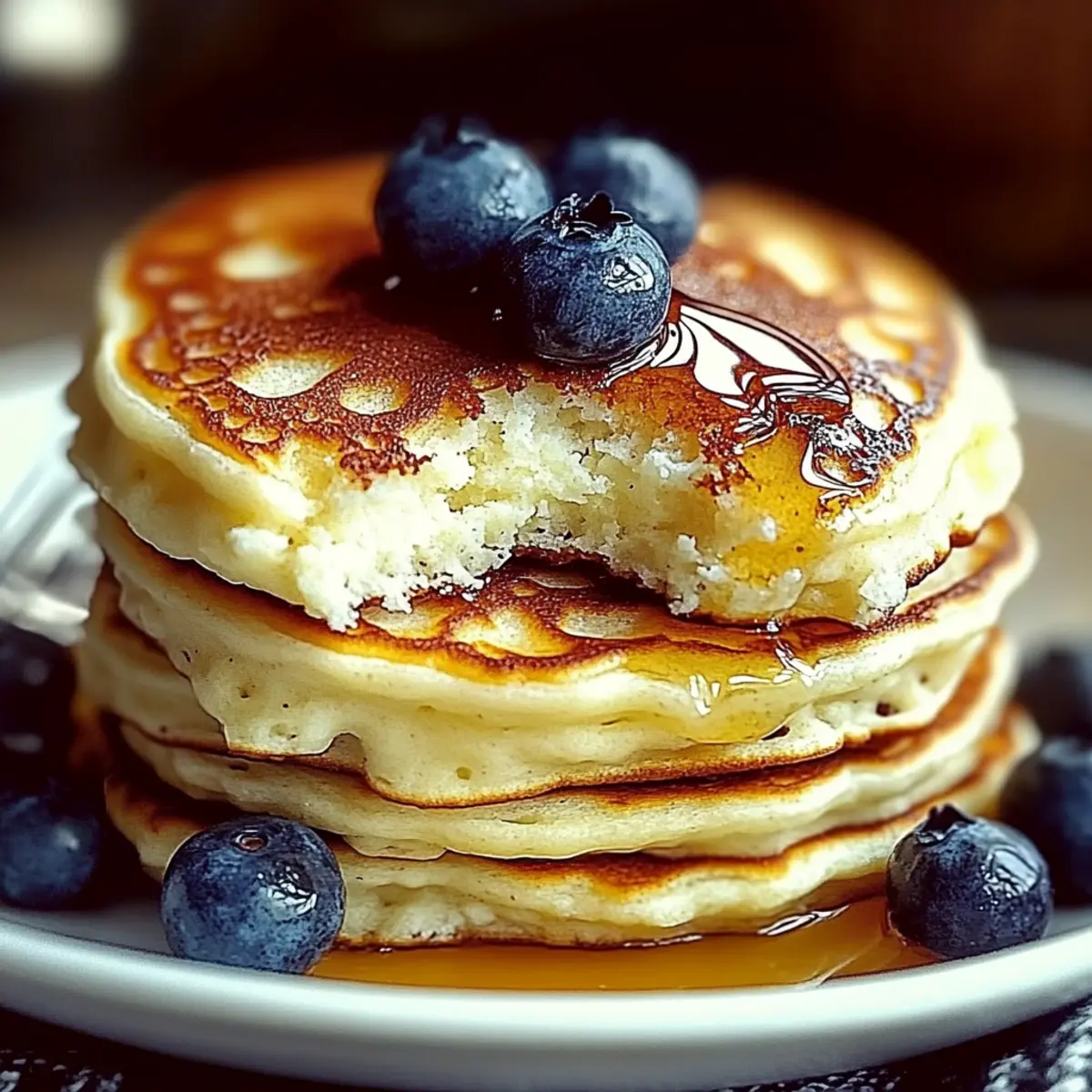 Flourless Cottage Cheese Pancakes