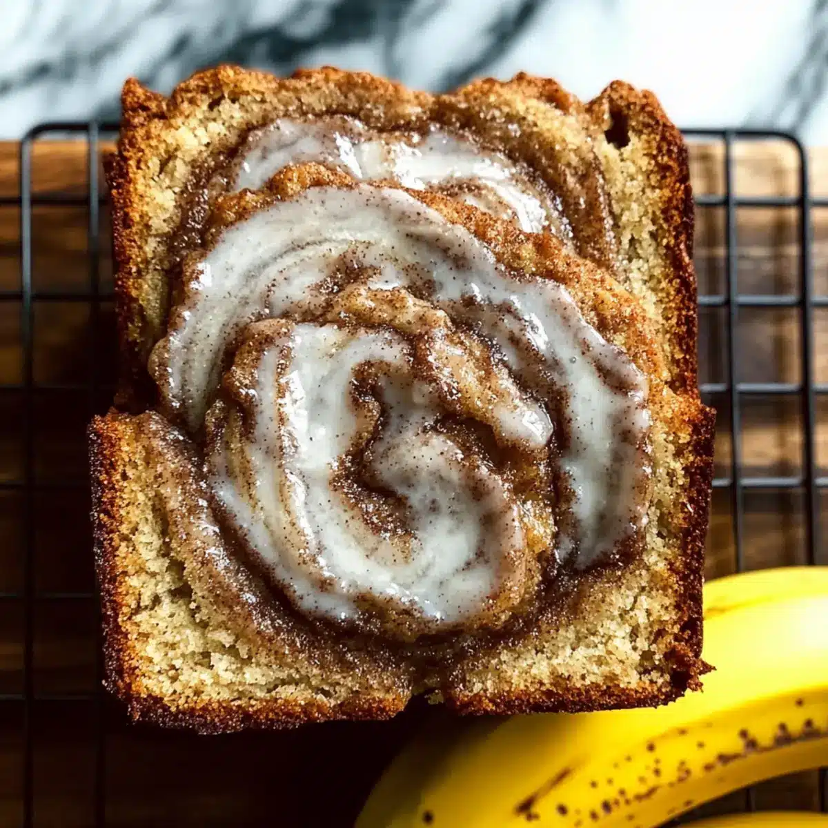 Cinnamon Swirl Banana Bread