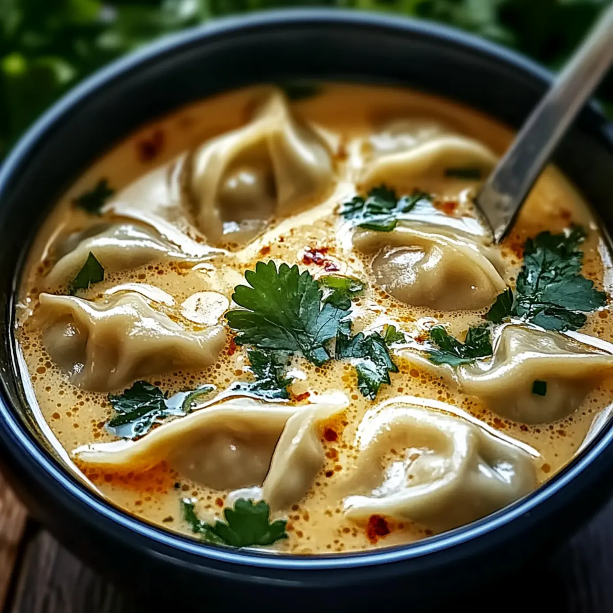 Thai Potsticker Soup