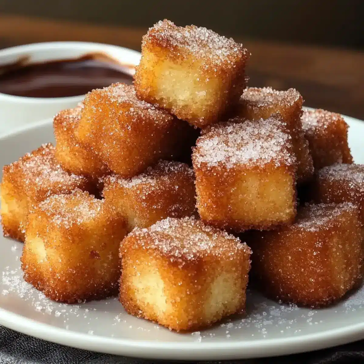 Angel Cake Churro Bites