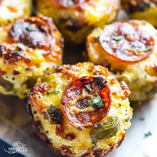 Paleo Low Carb Cauliflower Pizza Bites