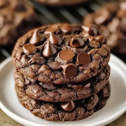 Double Chocolate Chip Cookies