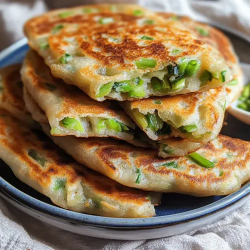 Crispy Chinese Scallion Pancakes