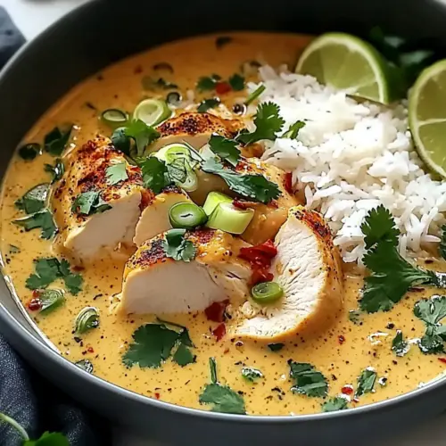 Coconut Chicken Brothy Rice