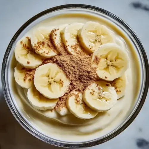 Cottage Cheese Banana Pudding