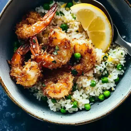 Baked Coconut Shrimp with Springy Rice