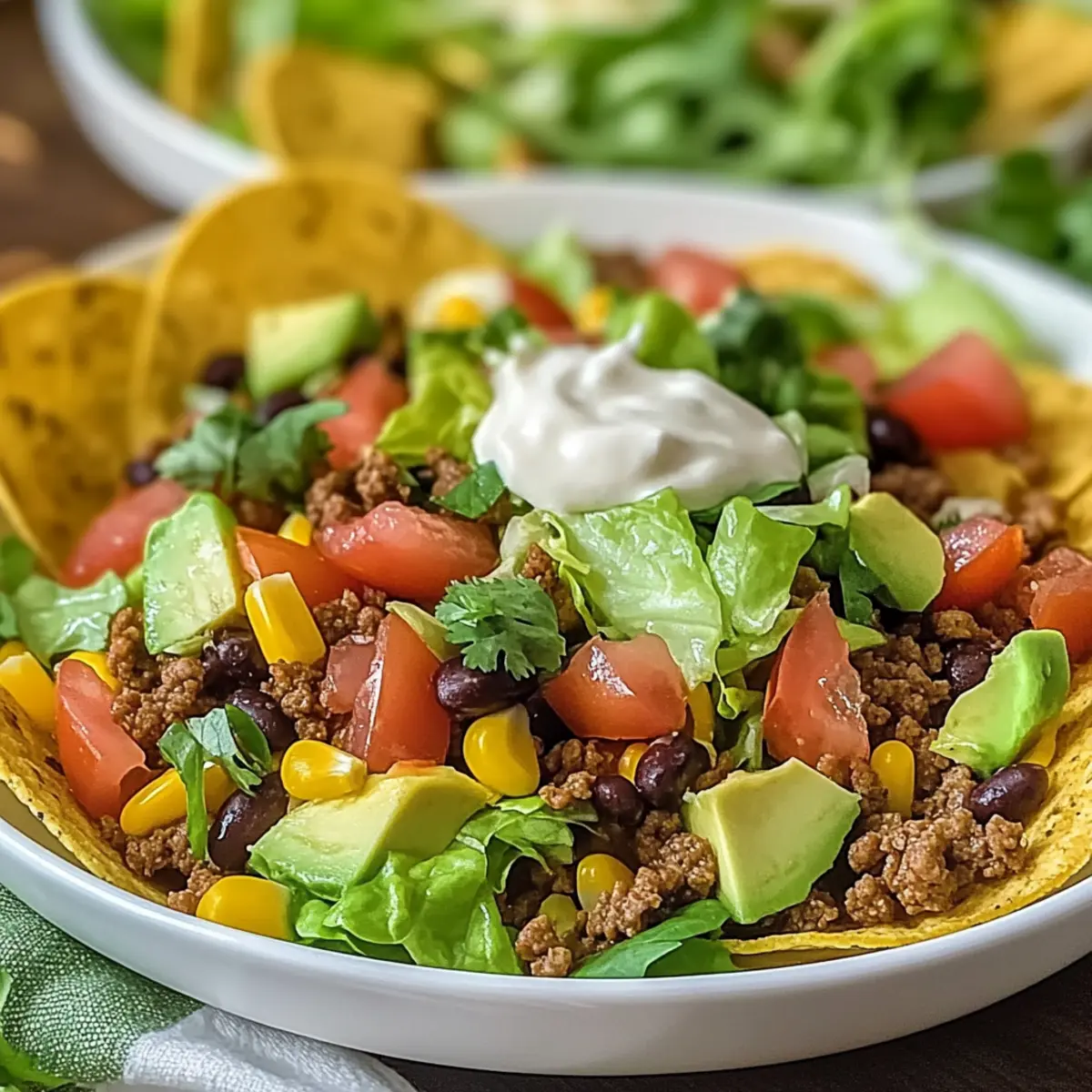 Beef Taco Salad