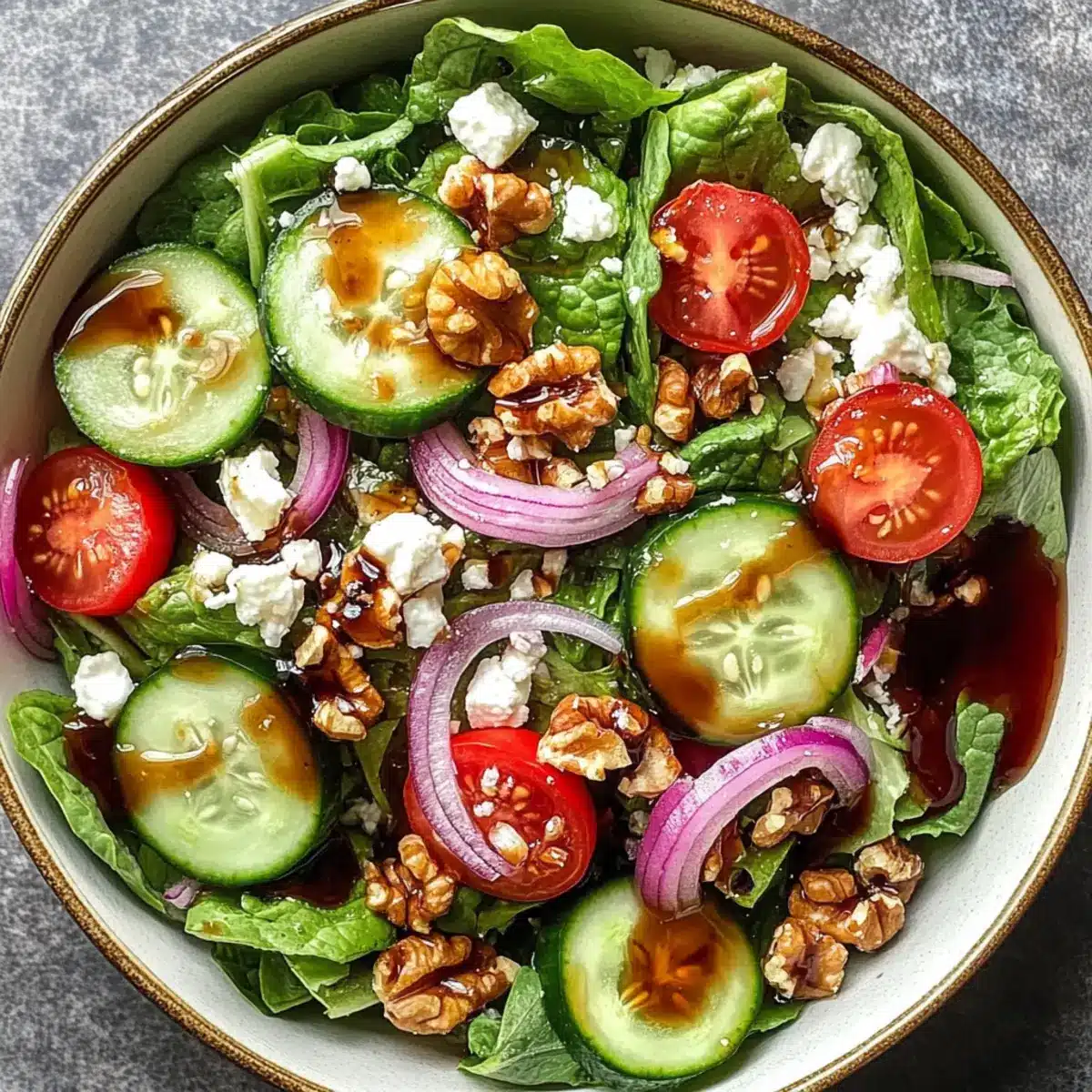 Spring Mix Salad with Balsamic Honey