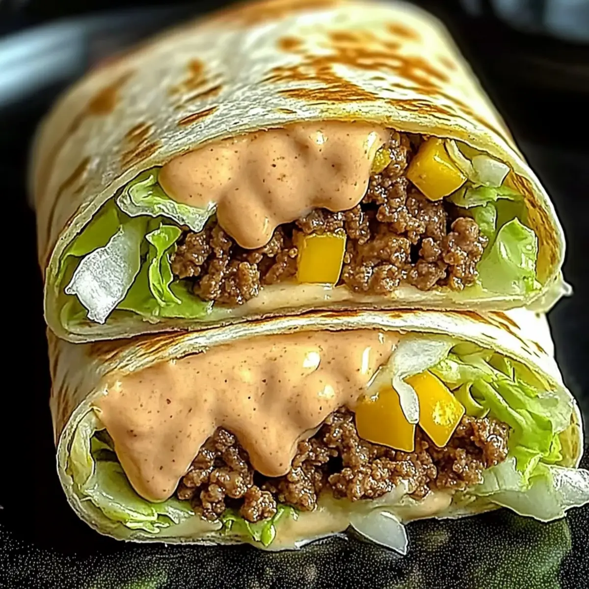 Big Mac Wraps Recipe