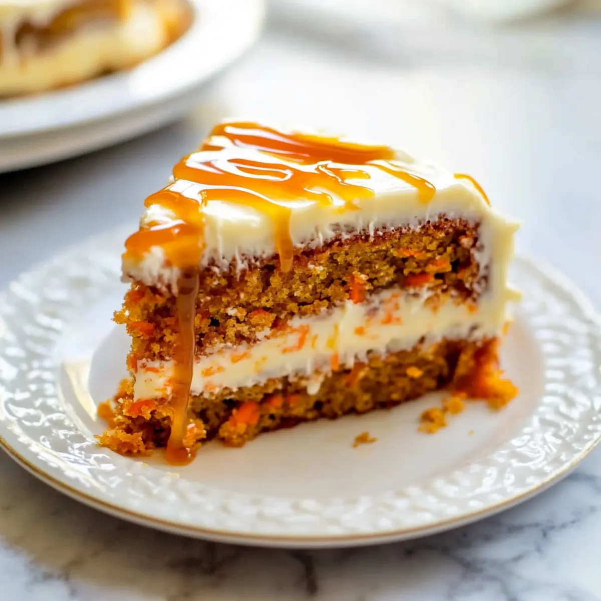 Salted Caramel Carrot Cake