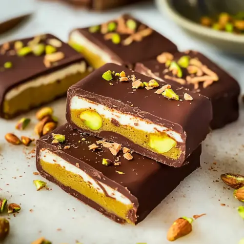 Dubai Chocolate Bar with Homemade Pistachio Cream