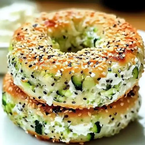 Zucchini Bagels
