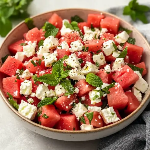 Watermelon Feta Salad