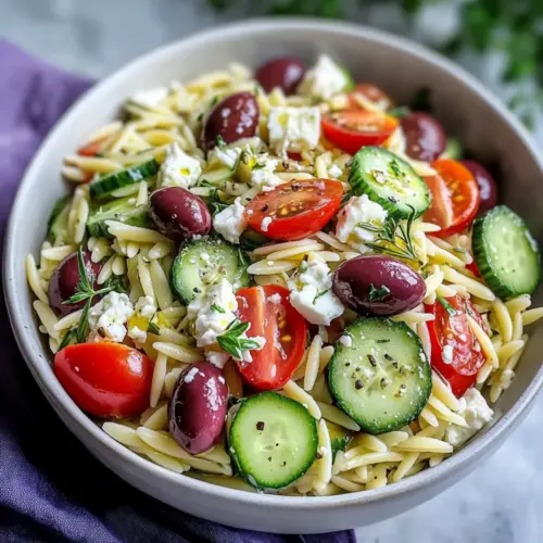 Greek Orzo Salad