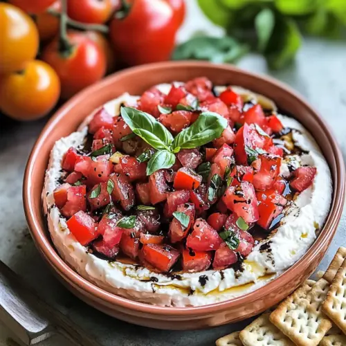 Boursin Bruschetta Dip