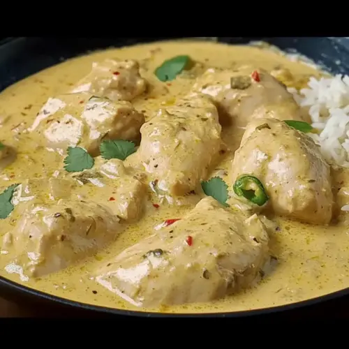 Creamy White Chicken Curry