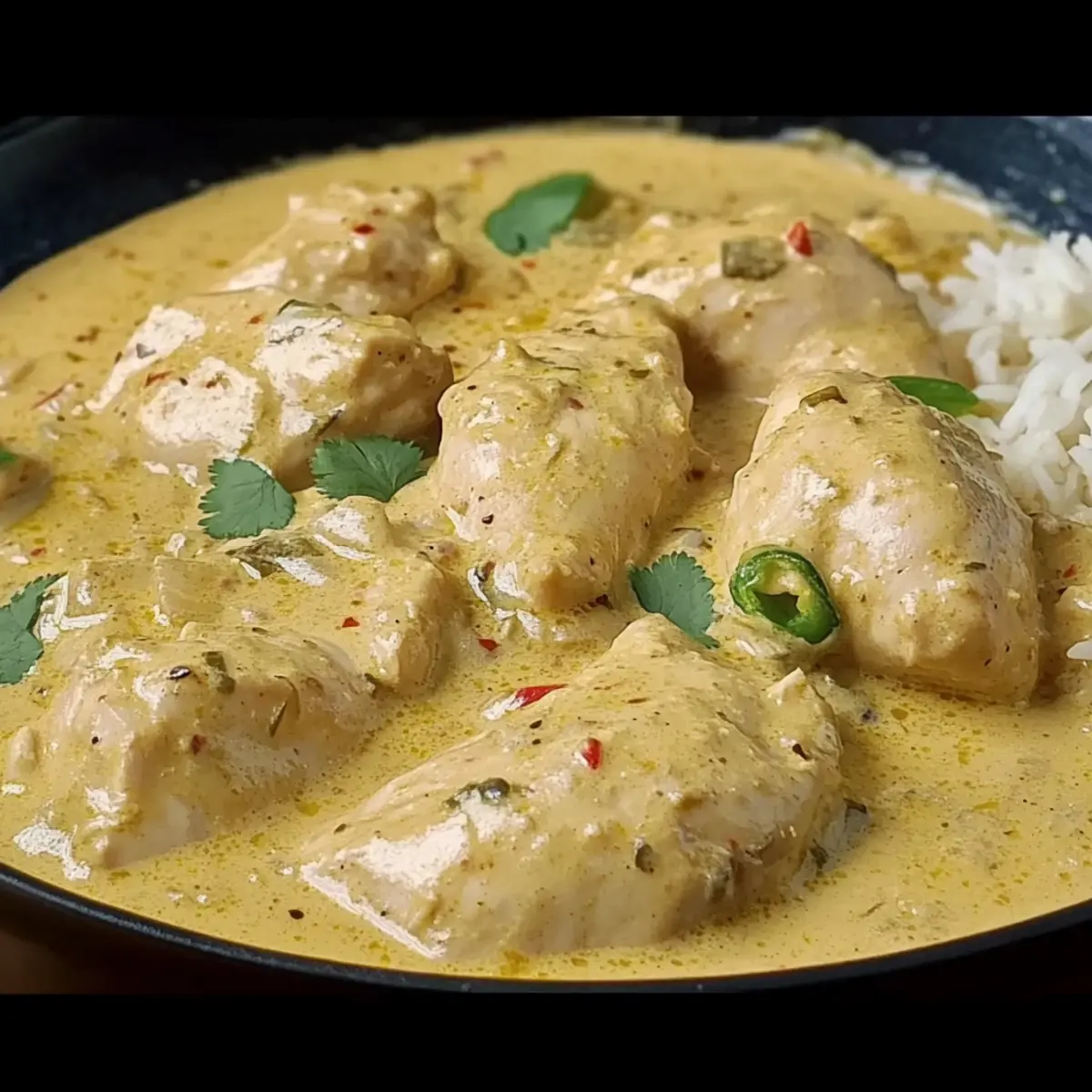 Creamy White Chicken Curry