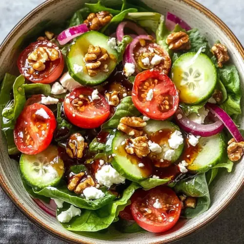 Spring Mix Salad with Balsamic Honey