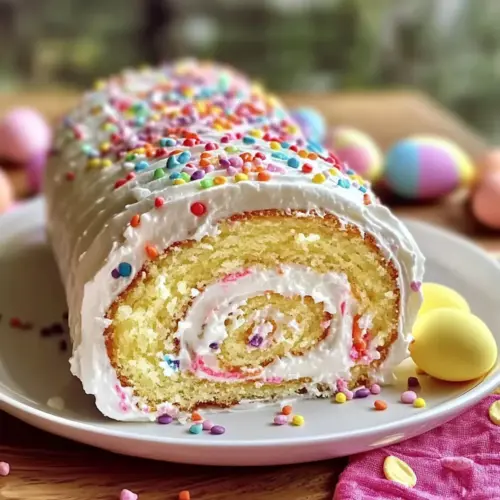Easter Cake Roll