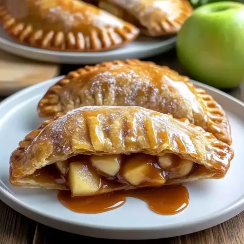 Sweet Caramel Apple Empanadas