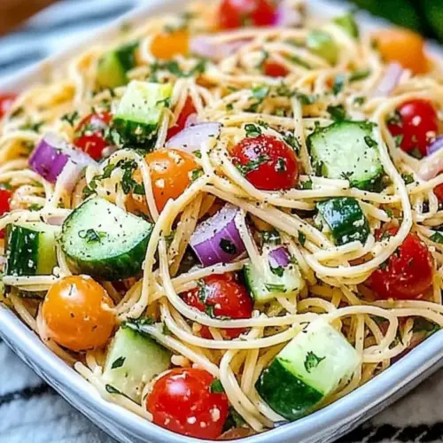 Quick Spaghetti Salad