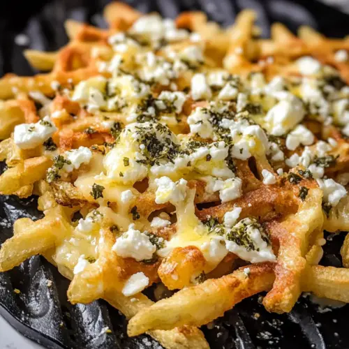 Greek Lemon Feta Fries