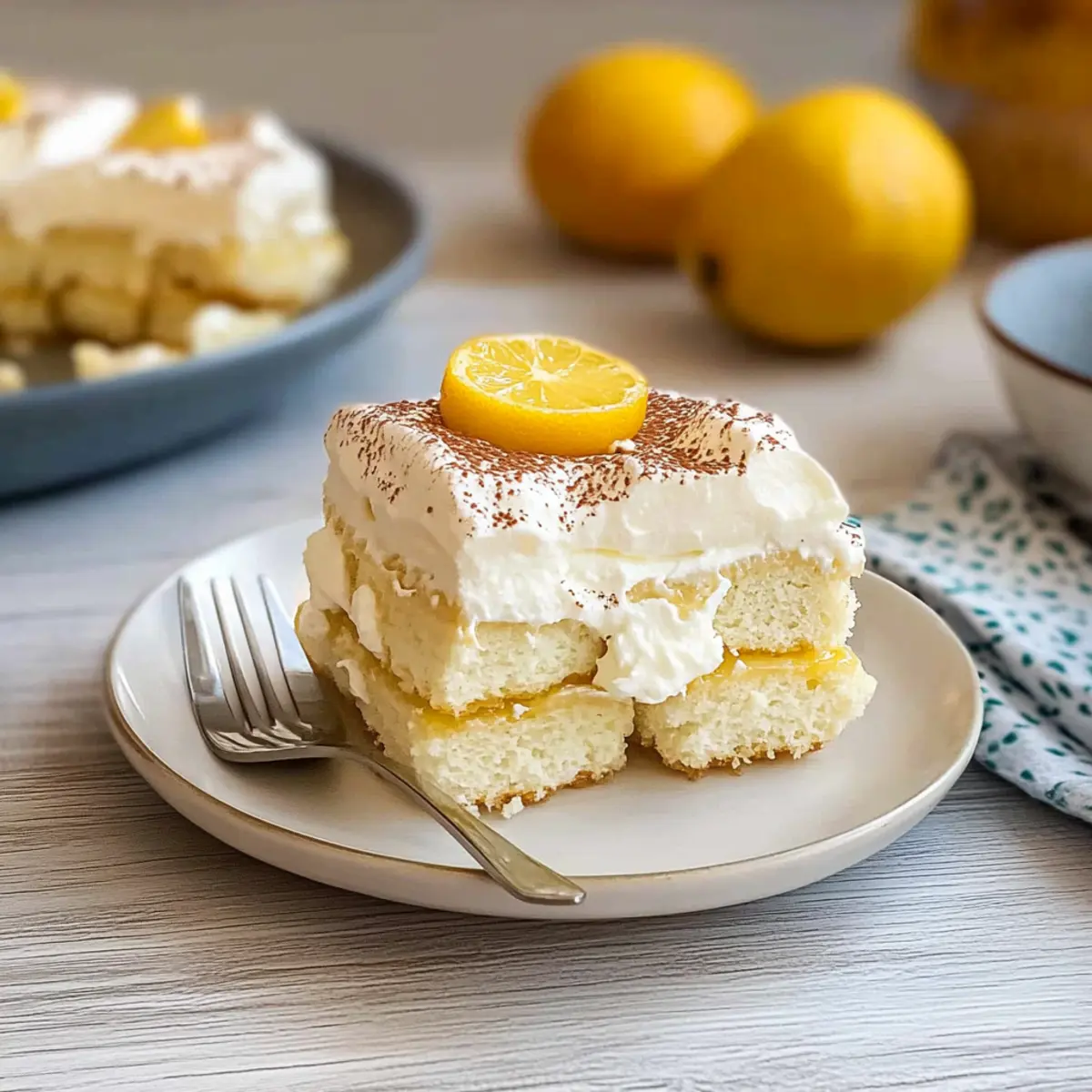 Limoncello Tiramisu