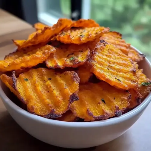 Crispy Healthy Carrot Chips