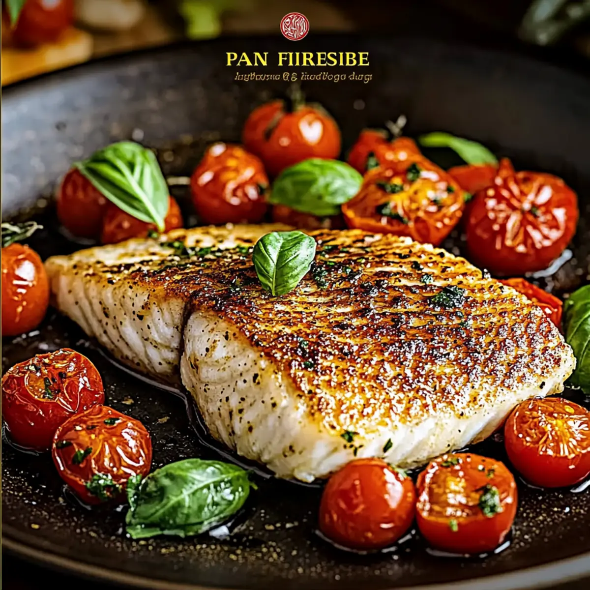 Pan-Seared Fish with Blistered Tomatoes
