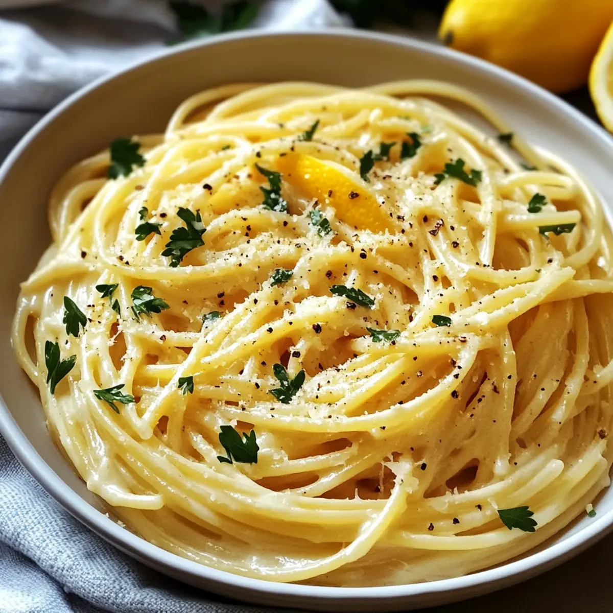 Creamy Lemon Pasta