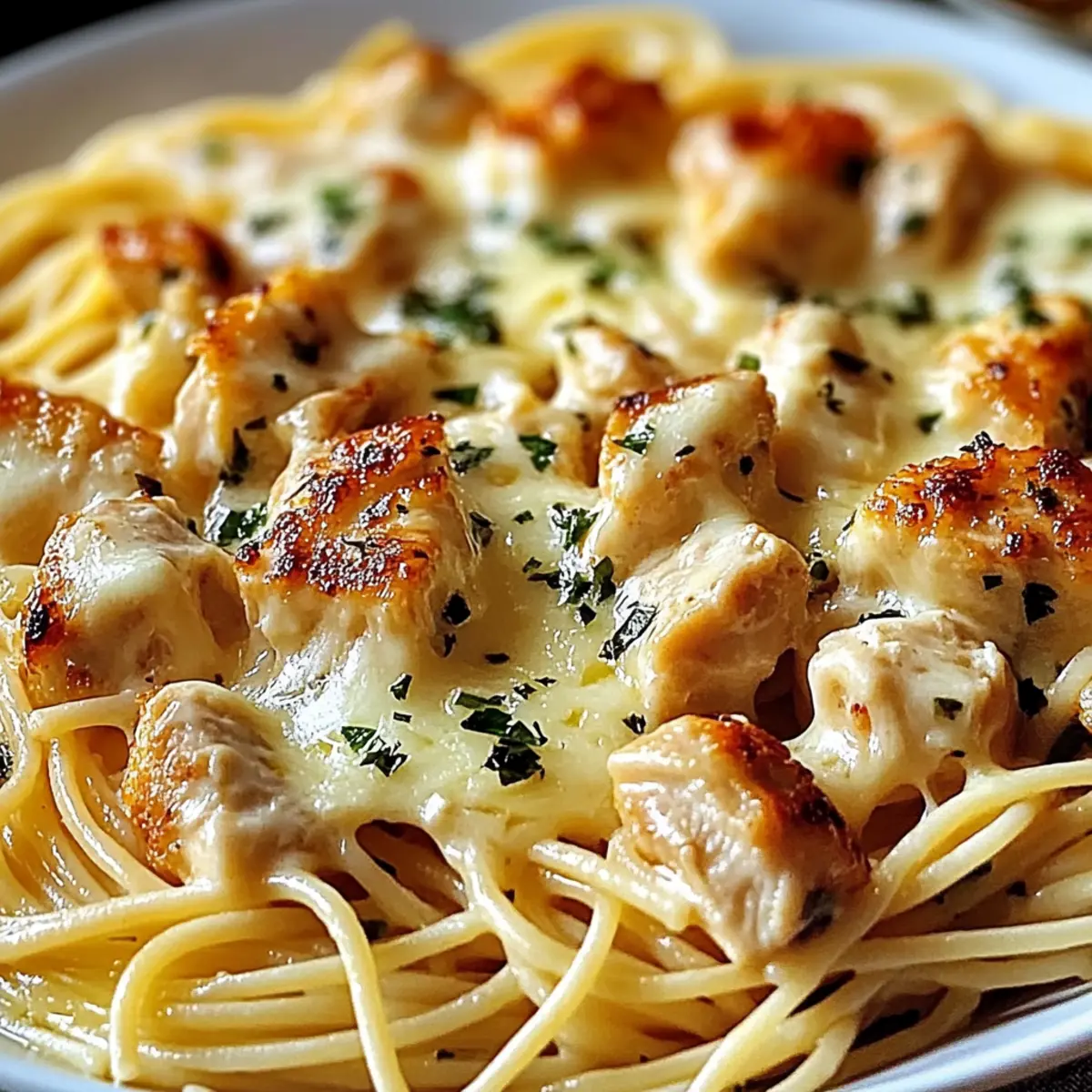 Monterey Chicken Spaghetti Pasta