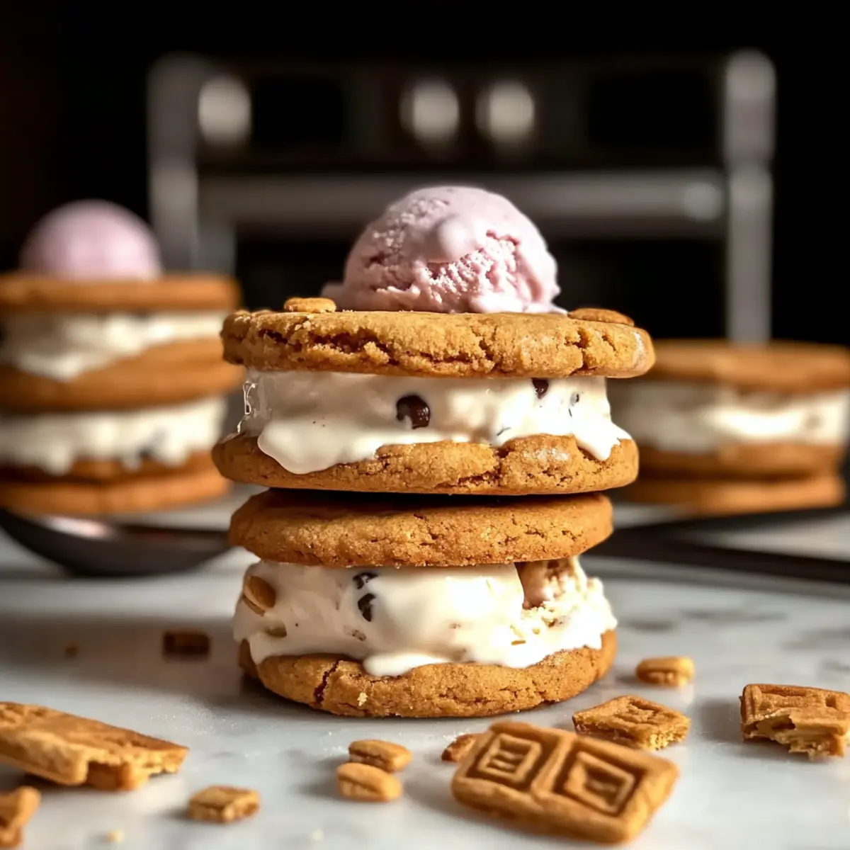 S’mores Ice Cream Sandwiches