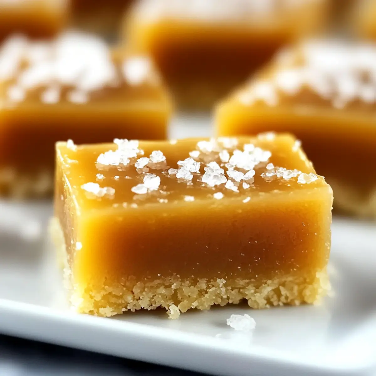 Salted Caramel Bars
