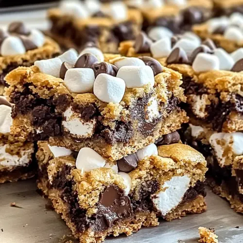 S'mores Cookie Bars