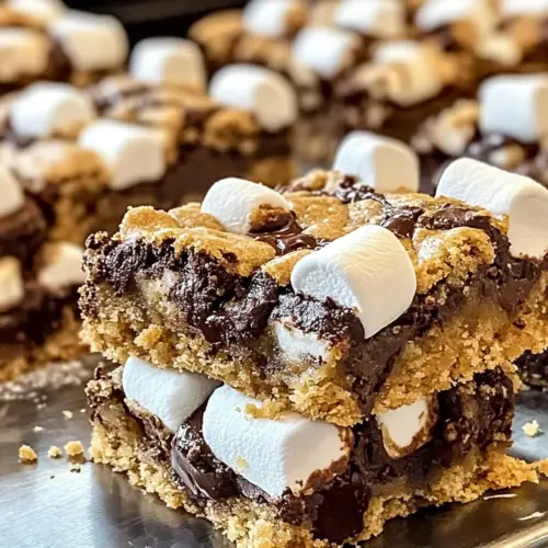 S'mores Cookie Bars