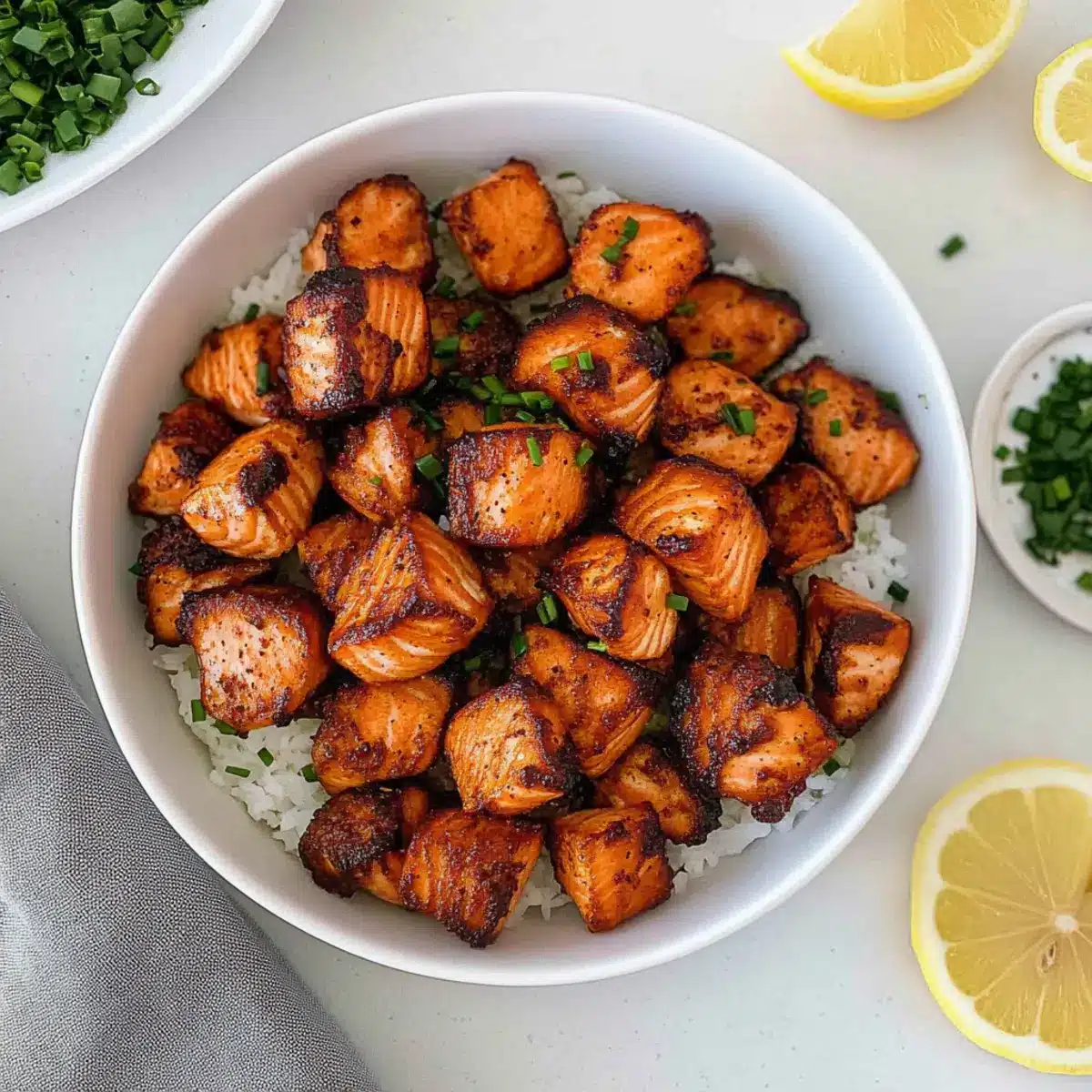 Air Fryer Salmon Nuggets