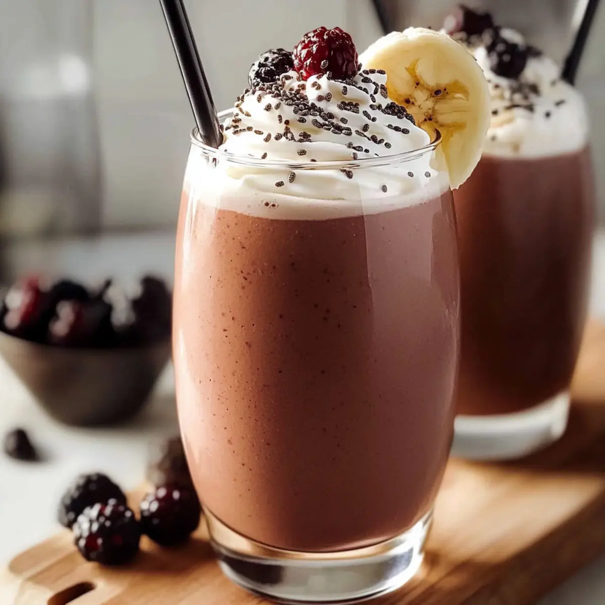 Mocha Madness Protein Smoothie