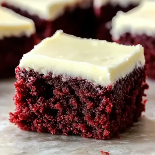 Red Velvet Brownies Cream Cheese
