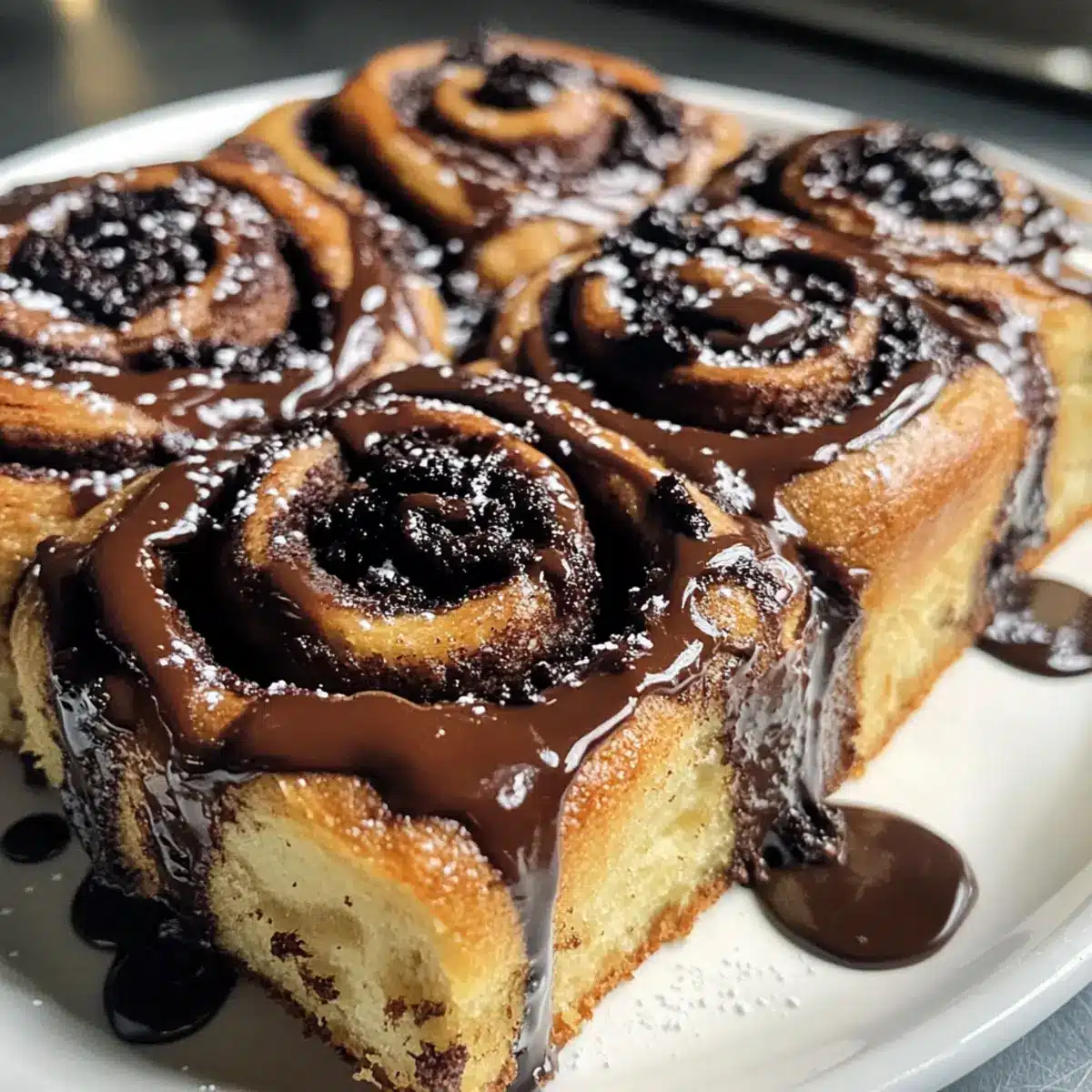 Chocolate Cinnamon Rolls