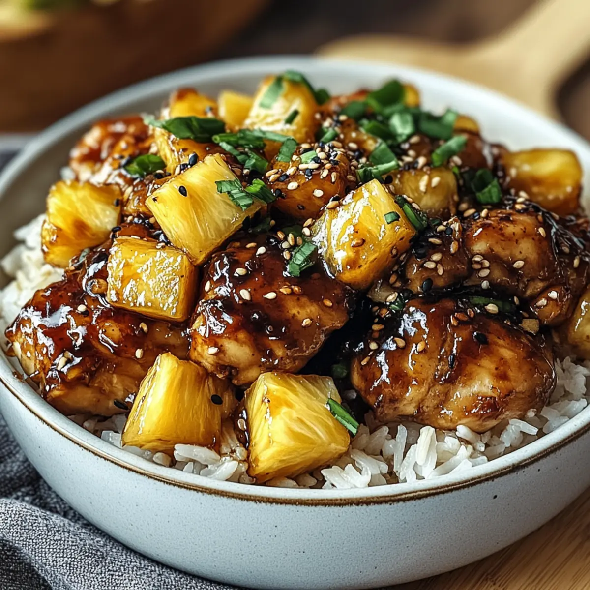 Pineapple Chicken and Rice