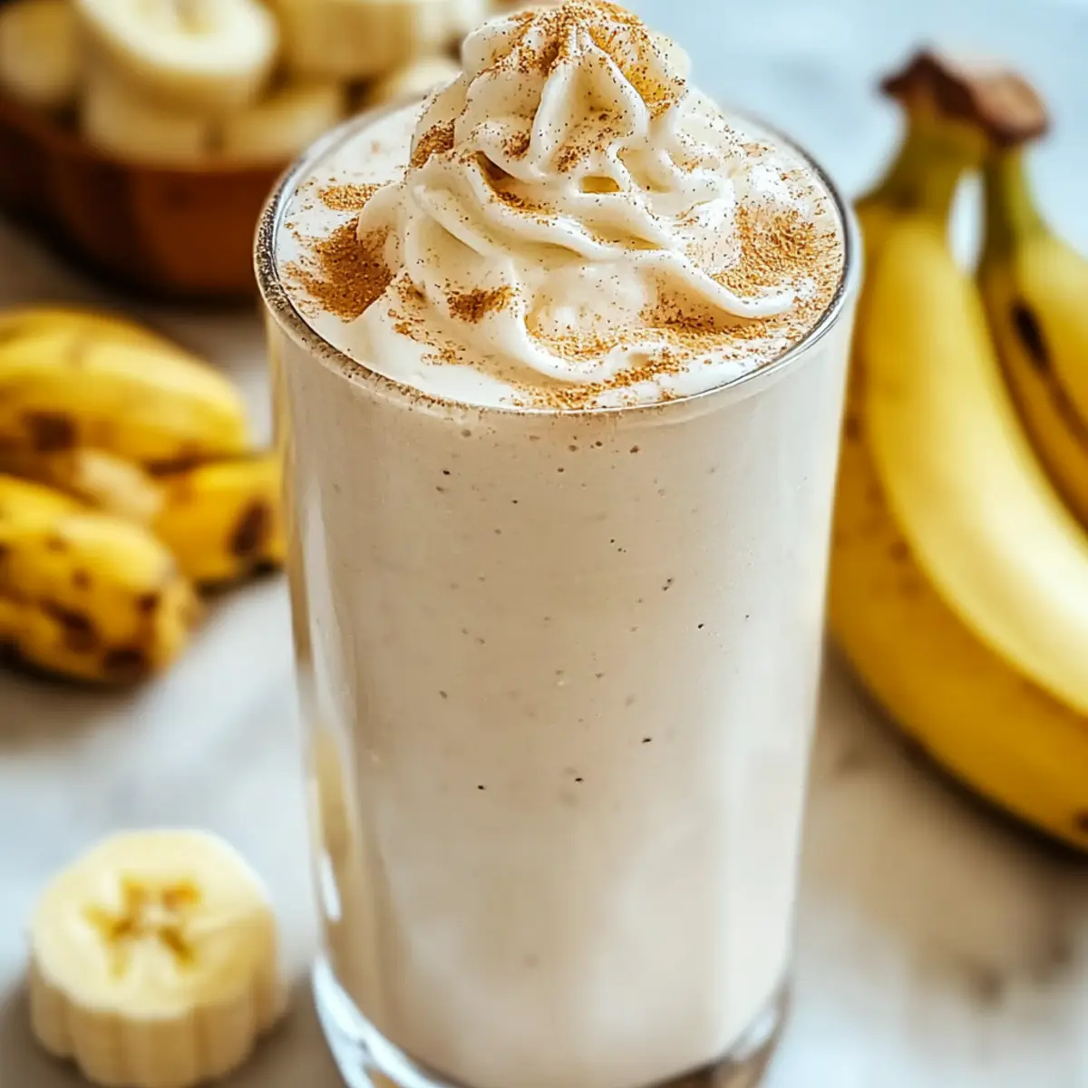 Banana Milkshake Without Ice Cream