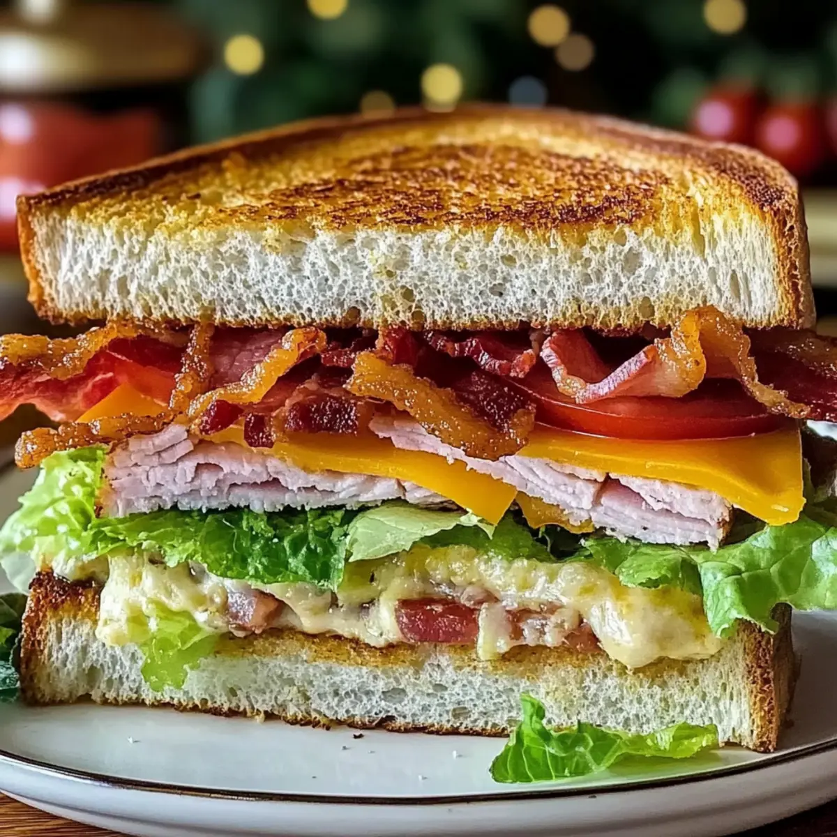Classic Crispy Toasted Club Sandwich