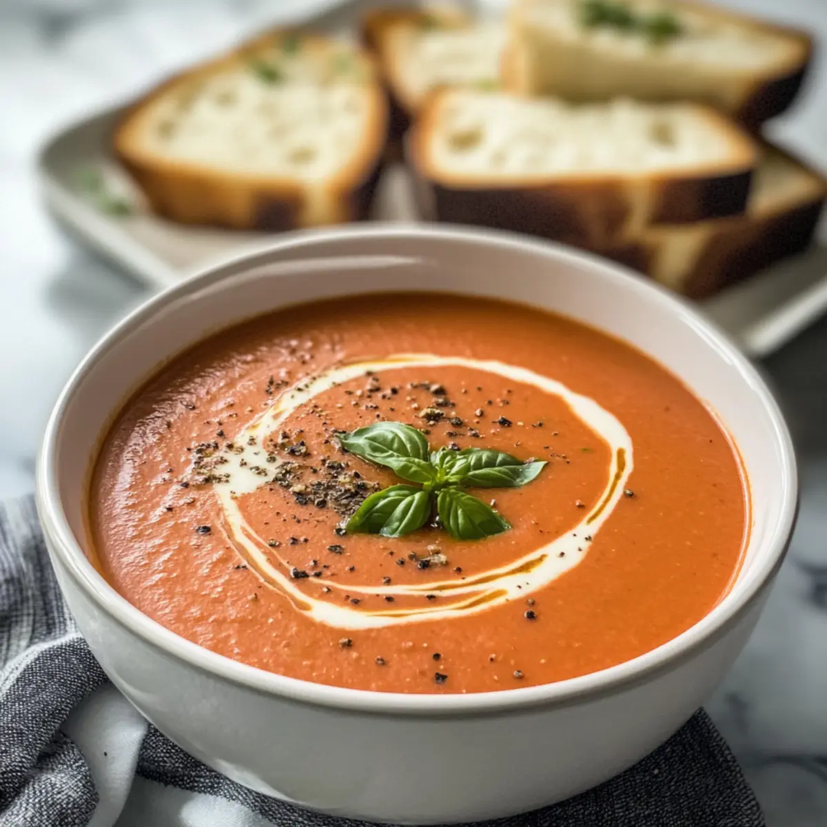 Creamy Tomato Bisque Soup