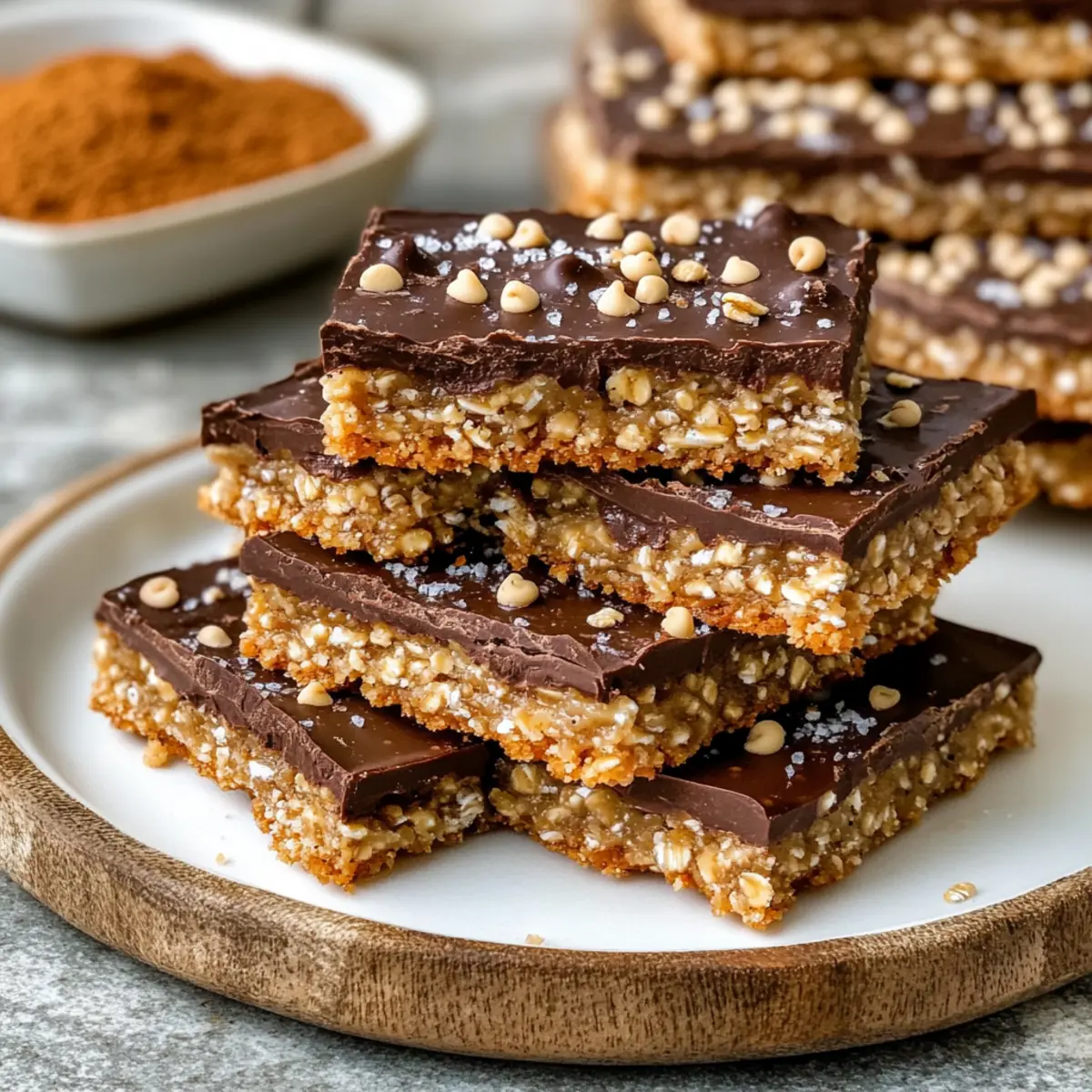 Slow Cooker Saltine Caramel Chocolate Dessert