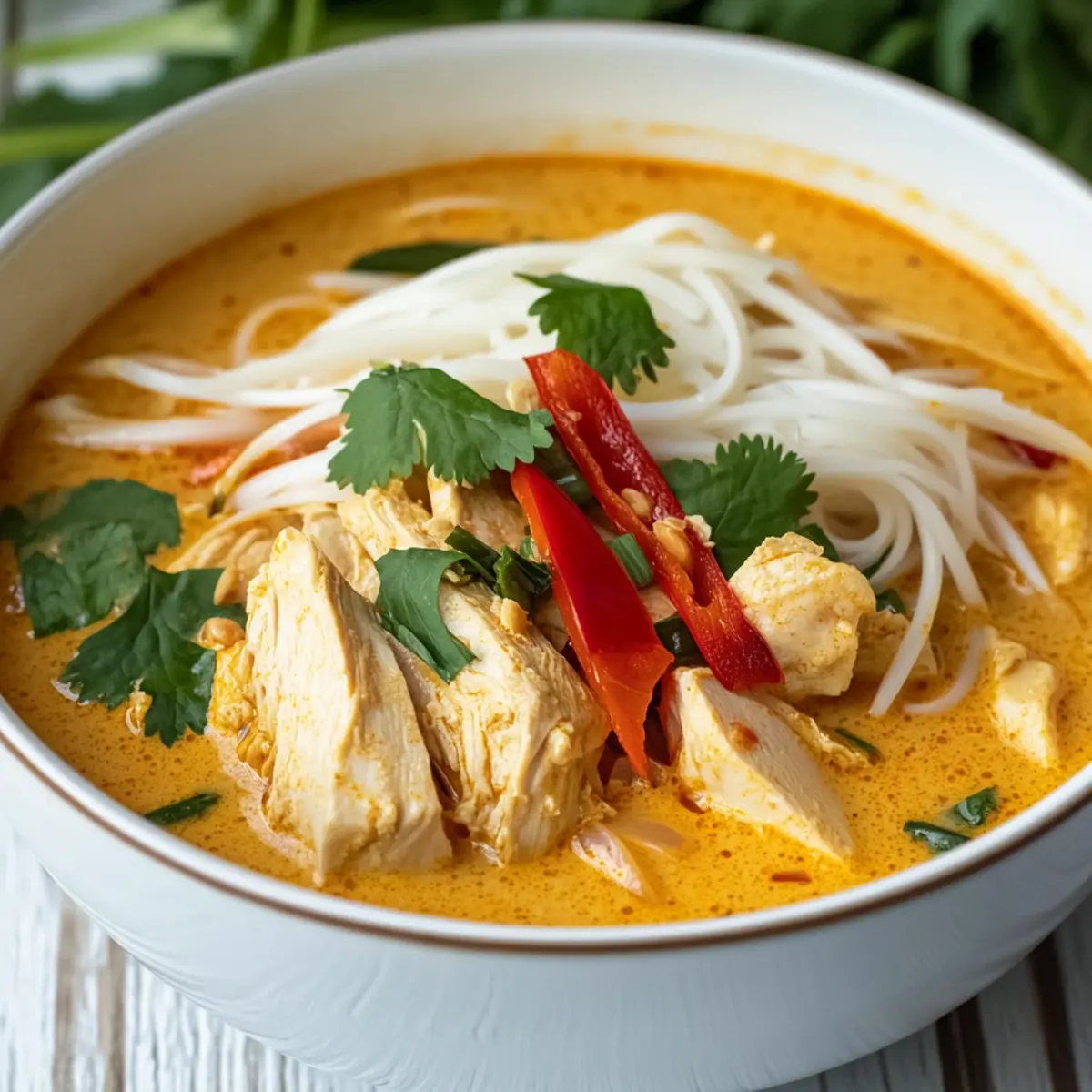 Thai Curry Chicken Soup