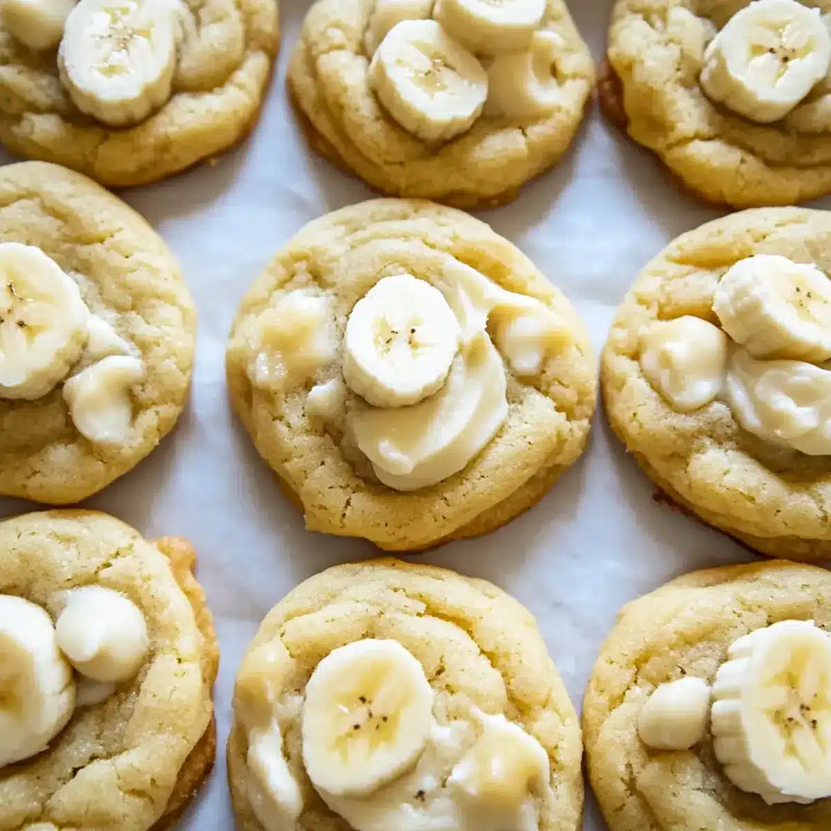 Banana Cream Pudding Cookies