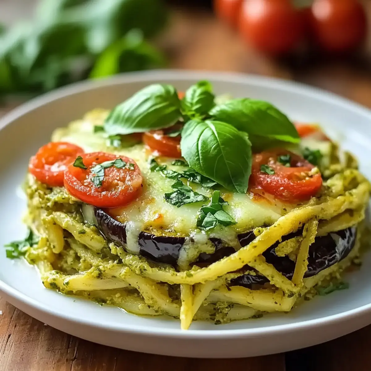 Pesto Zoodle Salad